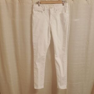 Levi's 311 Jeans Womens Size 29 Size 8 311 Shaping Skinny Jeans White